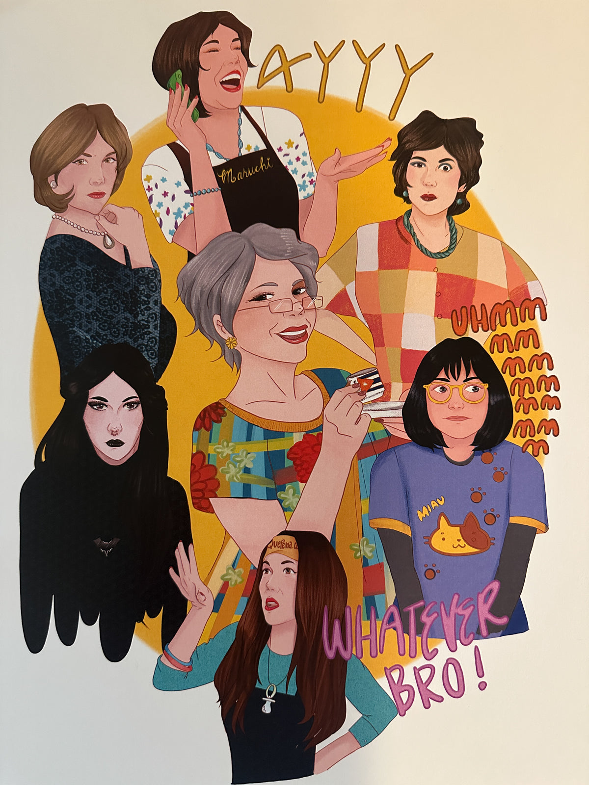 11x14 Art Print – Abuela’s Family